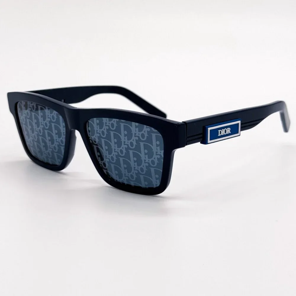 NEW DIOR SUNGLASSES DIORB23 S4I 30B8 BLUE MEN EYEWEAR DIOR